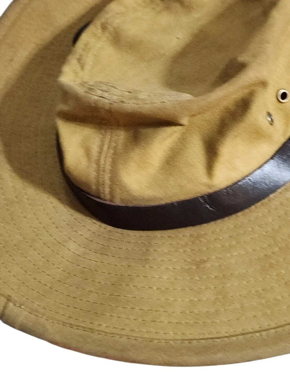 Filson Tin Bush Packer Hat Dark Tan Boonie Safari Outdoor Heritage Hiking